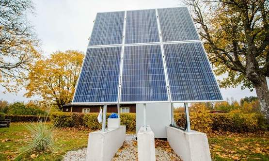 兩個太陽能發電廠在維爾揚迪縣開始運營