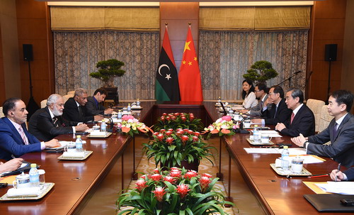 王毅同利比亞團(tuán)結(jié)政府外長(zhǎng)會(huì)談 簽署共建“一帶一路”諒解備忘錄