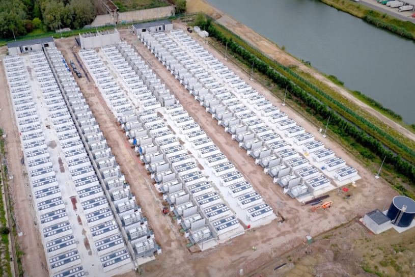 比利時(shí)維爾福德大型電池儲(chǔ)能項(xiàng)目完成首階段建設(shè)