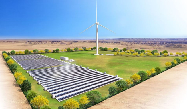 東芝在沙特測(cè)試風(fēng)能太陽能電池混合供電系統(tǒng)