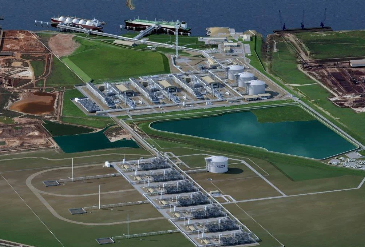 切尼爾能源科珀斯克里斯蒂液化項(xiàng)目第四條生產(chǎn)線基本完工