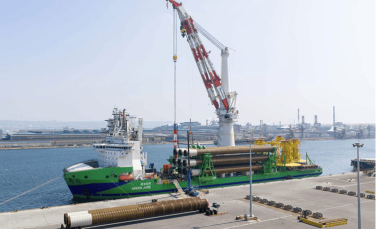 CIP風廟(Fengmiao)1號海上風電項目樁基安裝啟動,中國臺灣綠色能源轉型加速